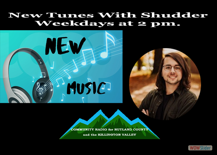 New Music on The afternoon Show with Shudder